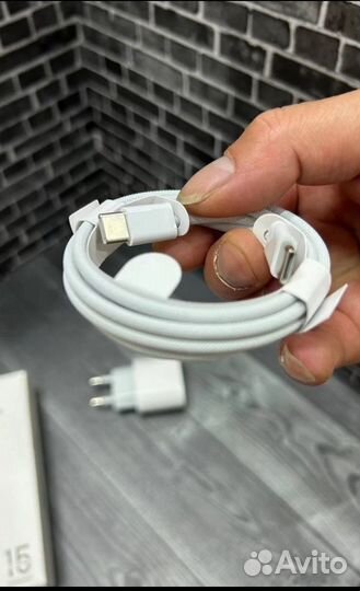 Блок питания 35W + кабель Type-C - Type-C