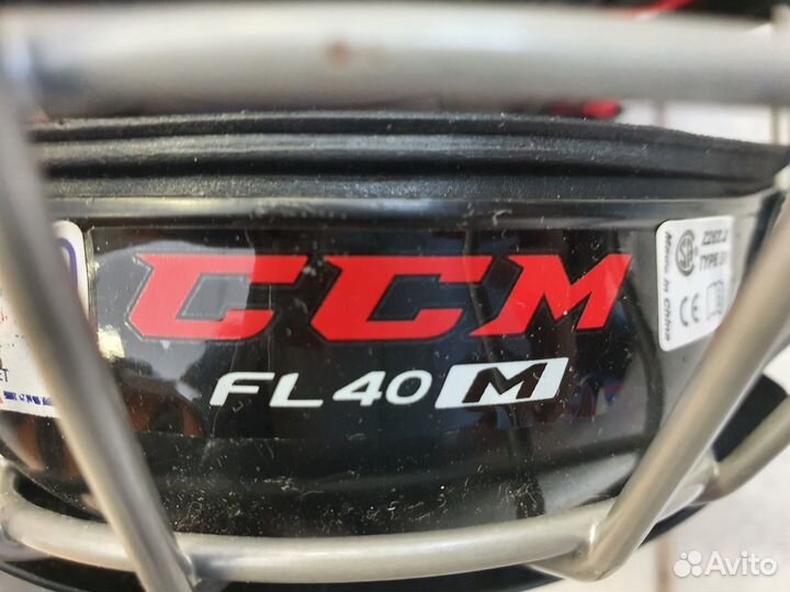 Шлем хоккейный CCM FL40 (Размер М)