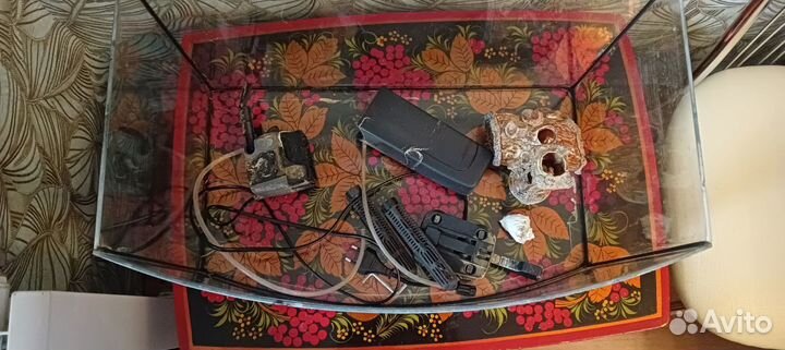 Аквариум с крышкой, 50 литров