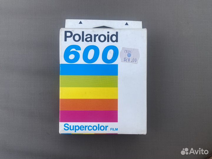 Кассеты для Polaroid 600 1989 года раритет