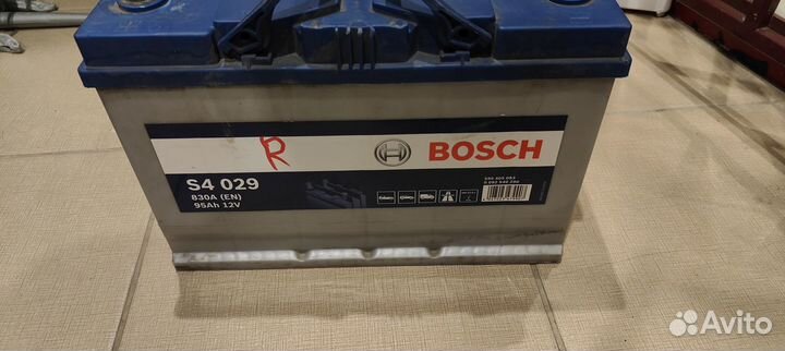 Аккумулятор bosch asia silver S4029 95 Ач 830А