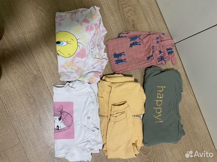 Пакет вещей для двойни 98-104 zara hm