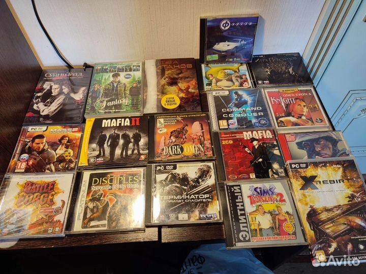 DVD диски, барахолка