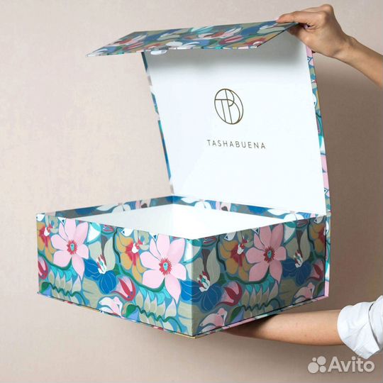 Подарочная коробка на магните опт