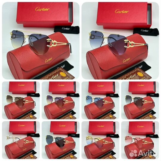Солнцезащитные очки cartier унисекс