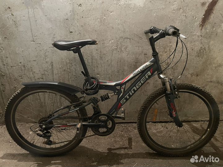Велосипед скоростной подростковый