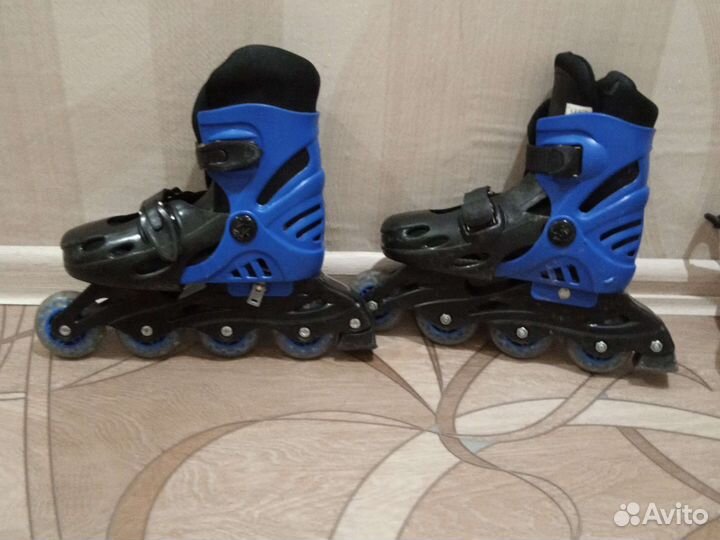 Роликовые коньки детские раздвижные