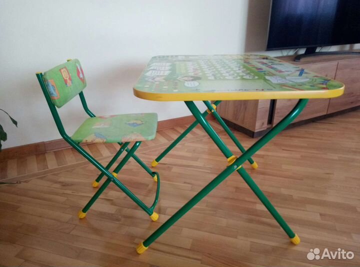 Детский стол и стул Nika kids (Бу)