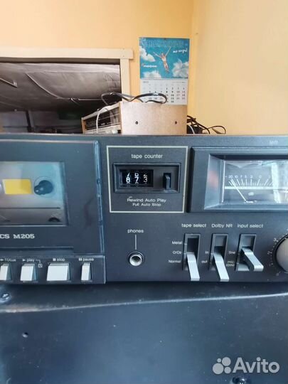 Дека кассетная Technics rs-m205