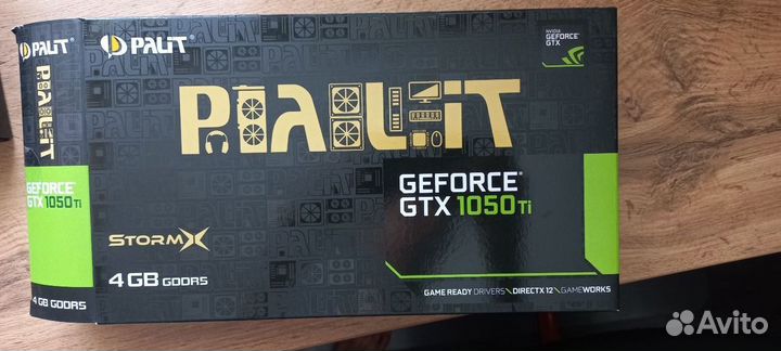 Видеокарта GTX 1050Ti 4gb