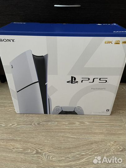 Новая sony PS5 slim 1tb + 60 игр