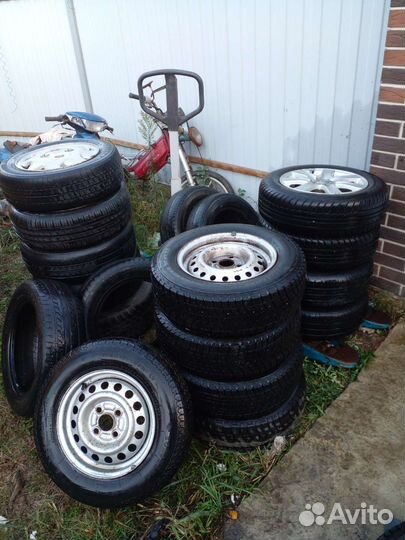 Колеса зимние r14. 4-114