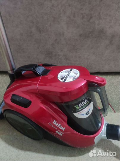 Пылесос tefal красный