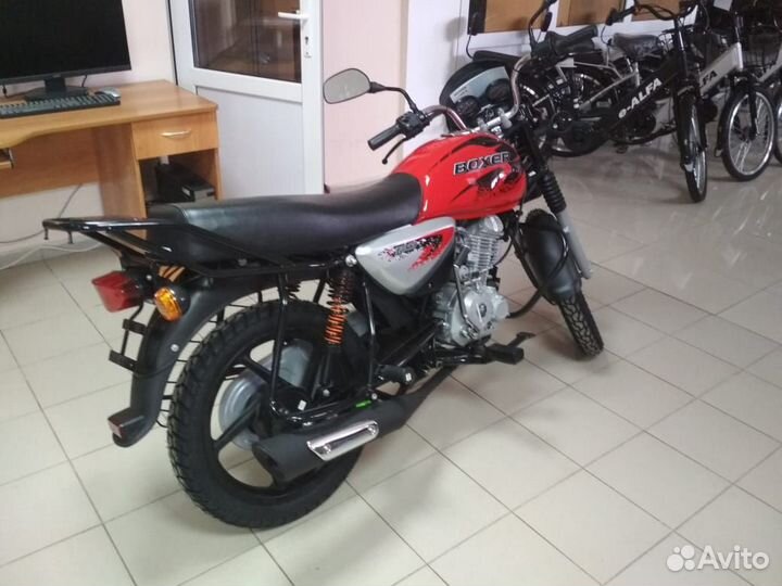 Мотоцикл Bajaj Boxer BM 125 X (В магазине)