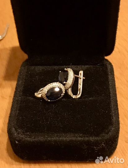 Серебряные серьги