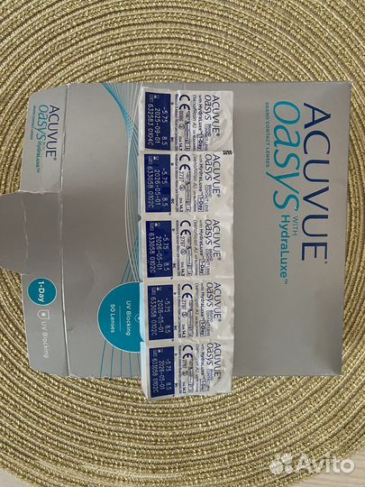 Линзы контактные acuvue oasys 1 day