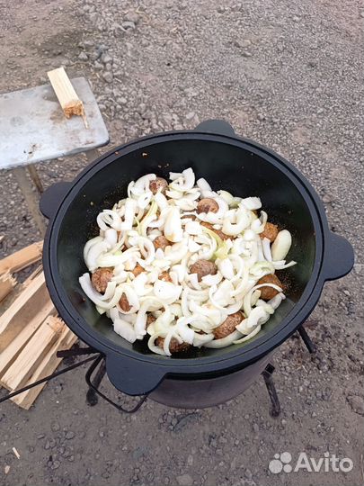 Казаны-чугунные, казаны-узбекские