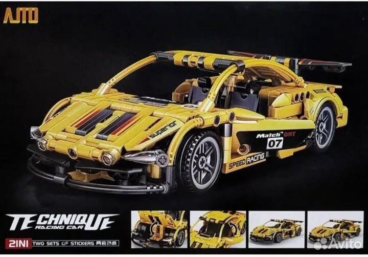 Конструктор lego машина 472 дет