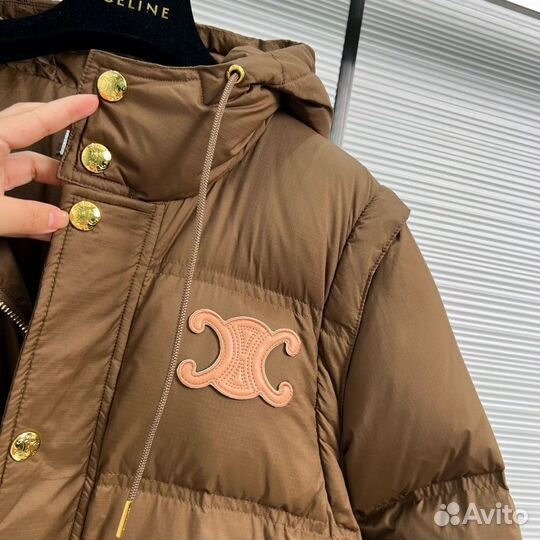 Пуховик женский celine