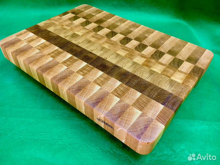 Торцевая разделочная доска дуб