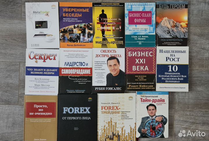 Книги по саморазвитию, бизнесу, трейдингу