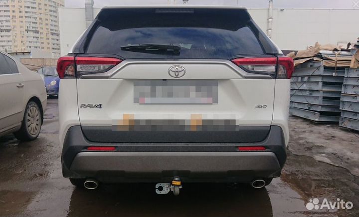 Фаркоп Тойота (Toyota) RAV4 2019, с оцинкованным ш