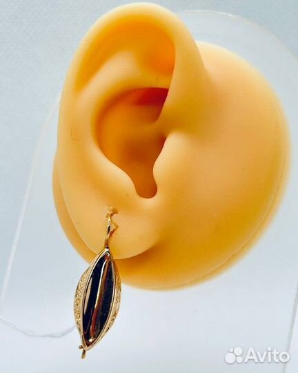 Золотые серьги