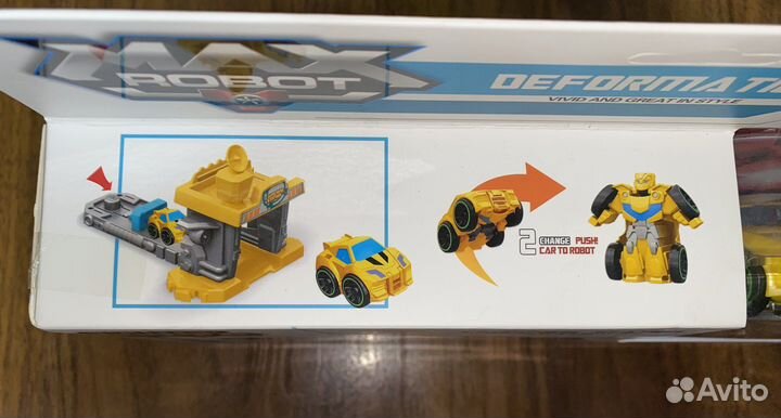 Робот-трансформер Veld Co с заправкой новый