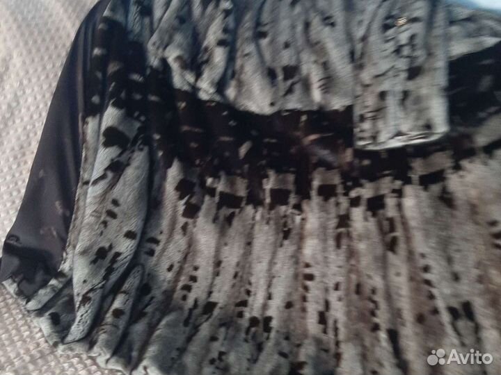 Шуба из меха норки