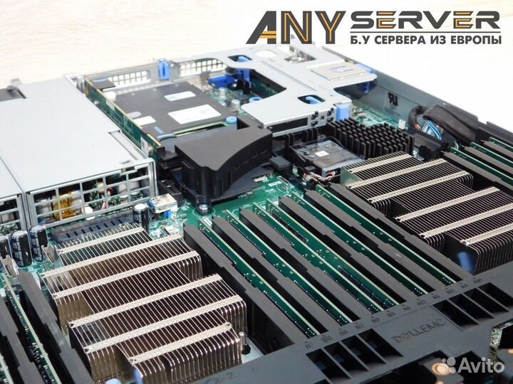 Сервер Dell R640 2x Gold 6136 256Gb H330 8SFF