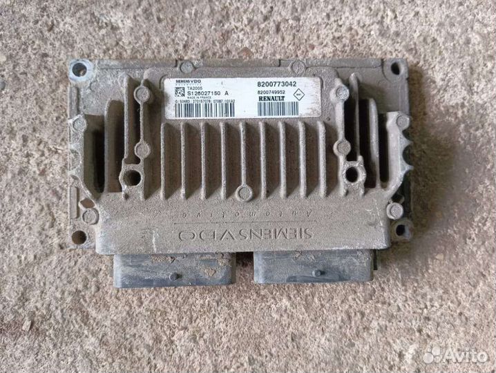 Эбу двигателем Renault Megane 2 1.6 K4M