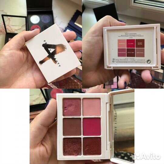 Набор теней пакетом bobby brown fenty