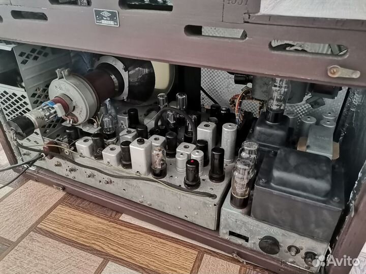 Антикварный телевизор Ленинград Т-2 (Рабочий)