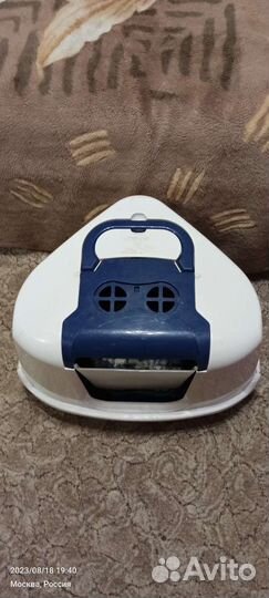 Закрытый лоток для кошек большой