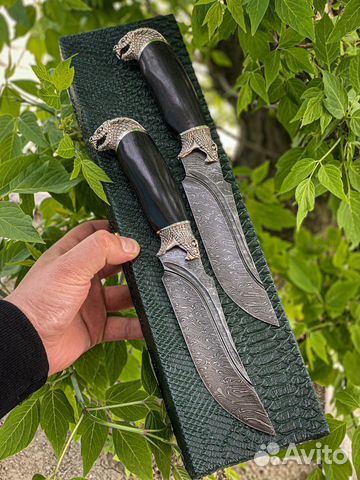 Нож из дамасской стали