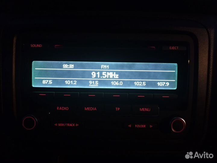 Авто магнитола штатная skoda