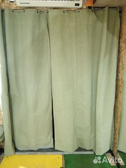 Шторы брезентовые для гаража