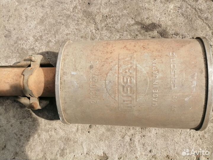 Глушитель икстрейл