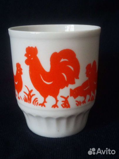 Бокал/кружка фарфор Дулёво 1989 г. СССР