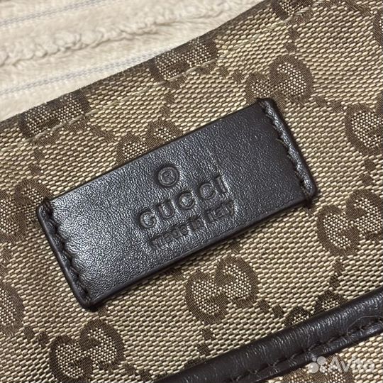 Сумка мужская на плечо gucci