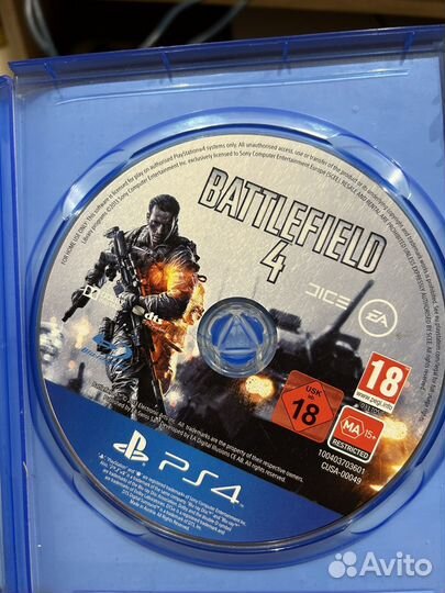 Battlefield 4 ps4 диск