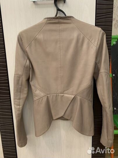 Куртка кожаная