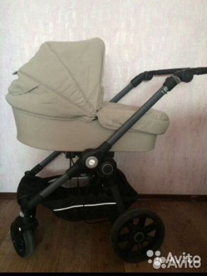 Коляска Teutonia BE YOU V2 2в1, доп.колеса, конвер