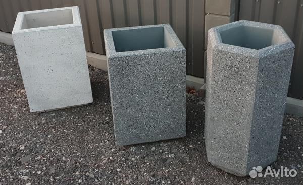Уличная урна из бетона от производителя