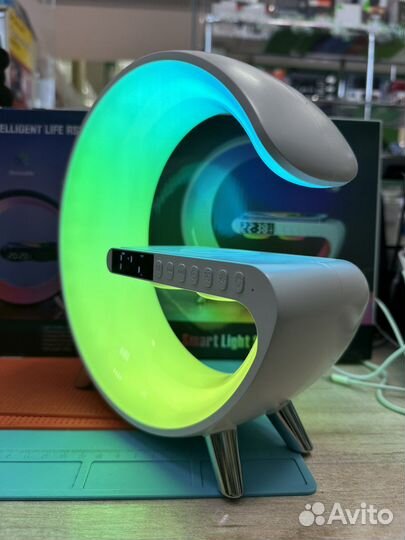 Умный ночник/беспроводная зарядка 6 в 1