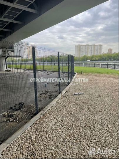 Забор 3D металлический 2,03*2,5