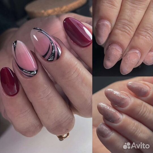 Маникюр покрытие гель лаком