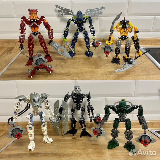 Lego Bionicle Toa Mahri коллекция