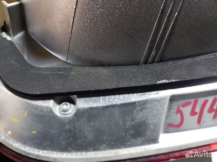 Фонарь задний левый внутренний BMW X6 E71