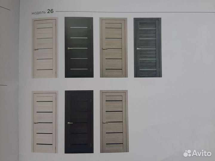 Межкомнатные двери экошпон